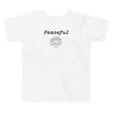 Peaceful Toddler Short Sleeve Tee