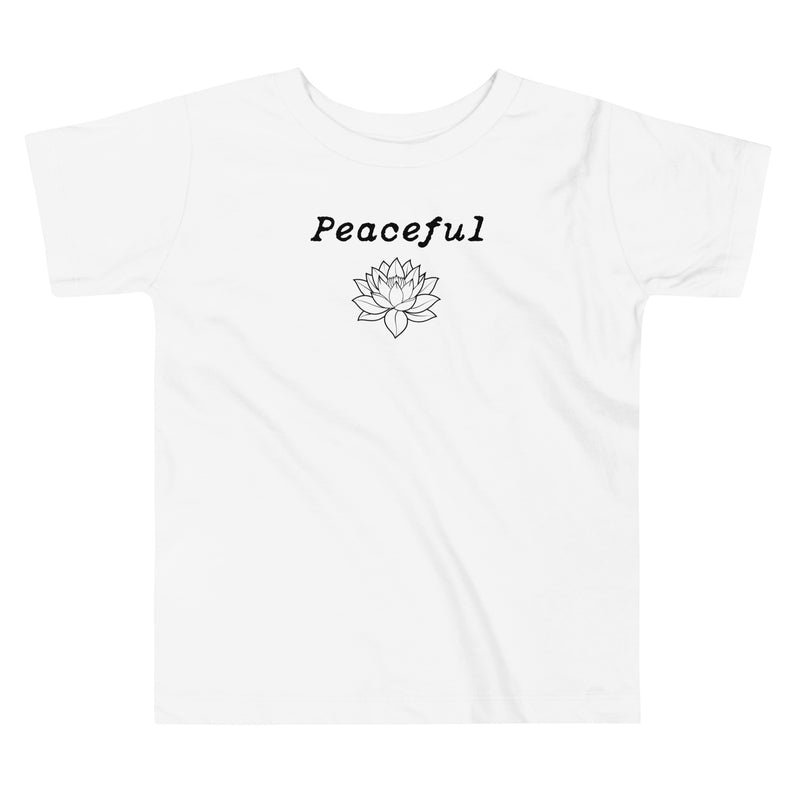 Peaceful Toddler Short Sleeve Tee