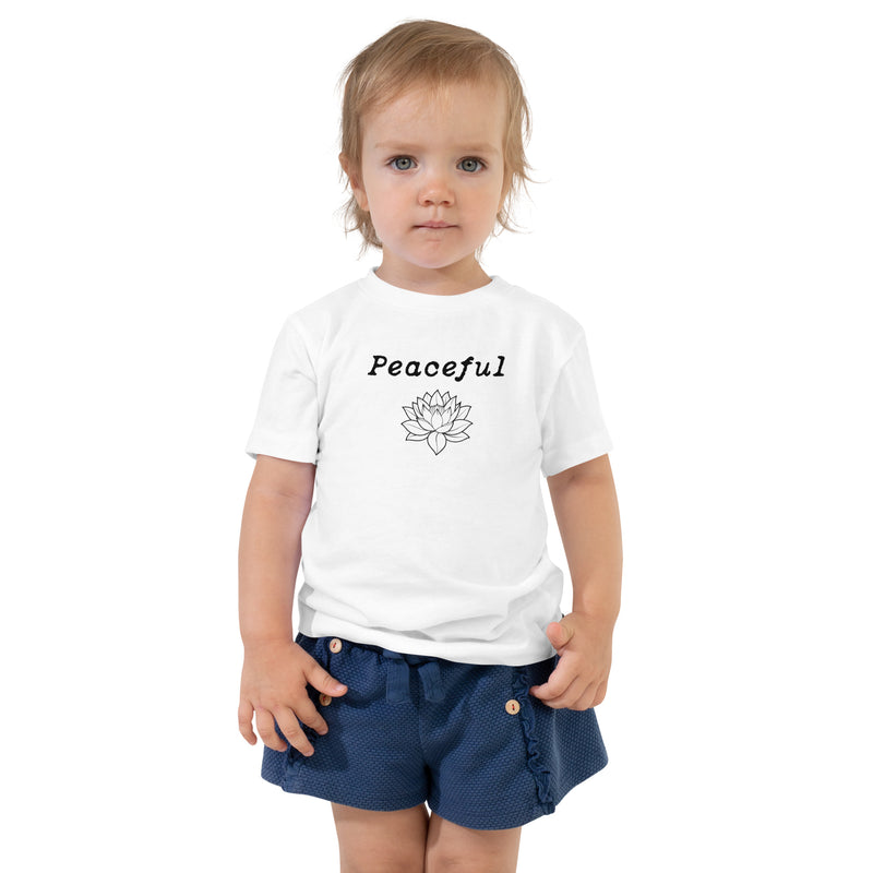 Peaceful Toddler Short Sleeve Tee