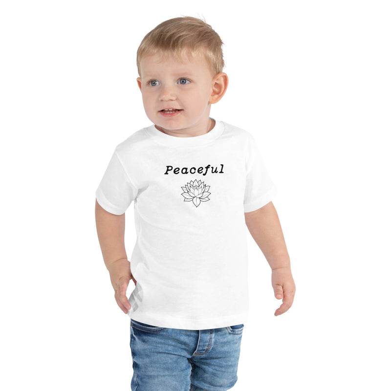 Peaceful Toddler Short Sleeve Tee